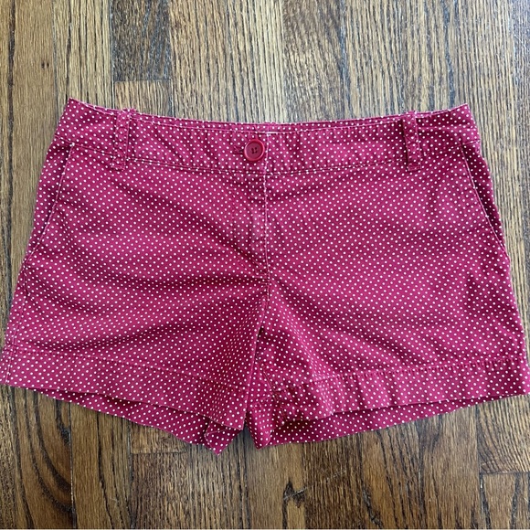 LOFT Pants - Ann Taylor Loft Adorable Polka Dot Women's Shorts size 2 excellent condition
